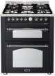 Dolce Vita Range cooker 70 cm (2 ovens) (Black/Chrome) LPG