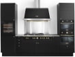 Dolce Vita 60 cm Four/Micro-ondes combiné (Noir/Laiton) 