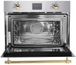Lofra - Dolce Vita combi oven (Oven/Micro) Chrome/Brassed