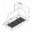 Extractor hood Dolce Vita 60 cm Black