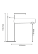 Waschtischarmatur Design Schwarz