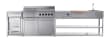 Myoutdoorkitchen - Nordic Line Stainless - 430SS - DE - Integrated Gas grill (5 burners)