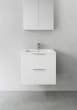 Waschtischunterschrank Compact Shape Weiß 600