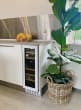 Under-counter wine cooler  - WineCave 30D Powder White