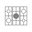 Gasherd - Dolce Vita 70 cm (Edelstahl/Messing)