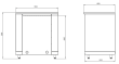 Inox Range - Refrigerator module