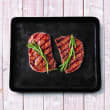 DeliVita Rectangular Cast Iron Dish - Stegeplade