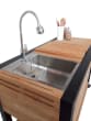 Free-standing worktop with sink - Arvid