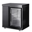 Myoutdoorkitchen - Classic Line Black - Module with refrigerator and storage cupboard