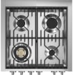 Genesi - Combi-steam - Gaskomfur 70 cm (1 ovn) (Inox)