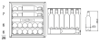 Integrated wine cooler- WineKeeper Exclusive 25D Push-pull