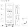 Vinoteca encastrable - WineCave 700 30D Custom Made