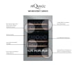 Integrated wine fridge - WineKeeper 70D Stainless 