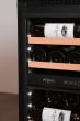 Integrérbart vinkøleskab - WineKeeper 49D Anthracite Black
