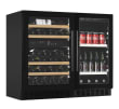 Wine and beer cooler combination package 90 Anthracite Black 