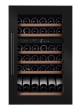Integrérbart vinkøleskab - WineKeeper 49D Fullglass Black 