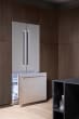Integrérbart Køleskab med franske døre 90 cm (Rustfri)