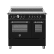 Heritage - Induktionskomfur  90 cm (2 ovne) (Sort) 