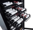 Free standing wine fridge - WineExpert 192 Fullglass Black Label-view 