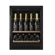 Innbyggbart champagneskap - WineCave 700 60S Anthracite Black