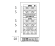 Under-counter wine cooler - Arctic Collection 40D Fullglass Black