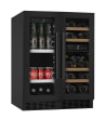 Wine and beer cooler combination package 60 Anthracite Black