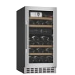 Sisäänrakennettava viinikaappi – WineCave 700 40D Stainless