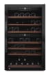 Free-standing wine fridge - WineExpert 66 Fullglass Black 
