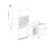 Integrated wine cooler- WineKeeper Exclusive 25D Push-pull