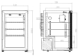 Freistehender Outdoorkühlschrank