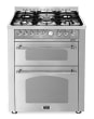 Range cooker - Dolce Vita 70 cm (2 ovens) (Stainless/Chrome) Gas