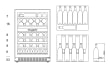 Einbau-Weinkühlschrank - WineCave 800 60D Stainless