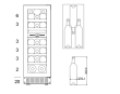 Under-counter wine cooler - WineCave 800 30D Stainless