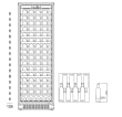 Weinklimaschrank - WineStore 177 - 15 Regalböden - Anthracite Black