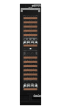Sisäänrakennettava viinikaappi - Edge 45D Stainless