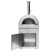 Stainless Collection - Moduuli puilla lämpiävä pizzauuni - Naples