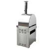 Stainless Collection - Moduuli puilla lämpiävä pizzauuni - Naples