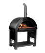 Myoutdoorkitchen - Black Collection - Holzbefeuerter Pizzaofen - Denver