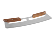 Pizzaskärare i Mezzaluna-stil - 35 cm