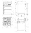Steel - Ascot - Combi-Steam - Gasspis 70 cm (2 ugnar) (Rostfri/Krom)