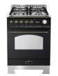 Dolce Vita - Gas Range Cooker 60 cm (1 gas oven) (Black/Bronze)