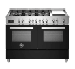 Professional - Gasspis 120 cm (2 ugnar) (Svart)