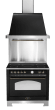 Dolce Vita - Induction Range Cooker 90 cm (1 oven) (Black/Bronze)