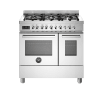 Professional - Gasspis 90 cm (2 ugnar) (Rostfri)