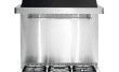 Splashback 90 cm Chrome
