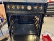 (Outlet) - Dolce Vita - Induksjonskomfyr 60 cm (1 ovn) (Svart/Messing) 