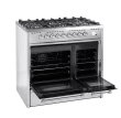 Cuore - Gas Range Cooker 90 cm (2 ovens) (Stainless/Brushed Steel)