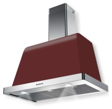 Extractor hood Dolce Vita 90 cm Bordeaux red