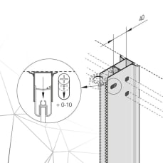 Erweiterungsprofil Mångsidig / Aluminium