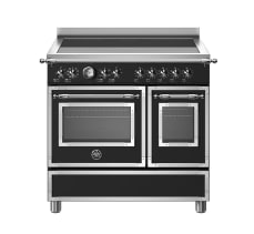 Bertazzoni - Heritage 90 cm (2 ovne) (Sort) Induktion